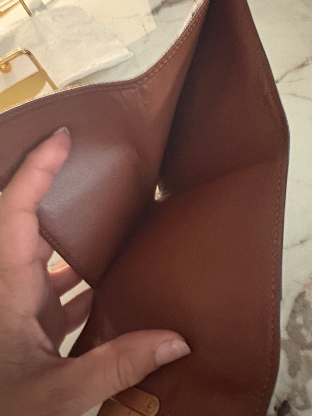Authentic Louis  Vuitton Brown Monogram Koala Compact Wallet with Gold Hardware - Picture 3 of 6